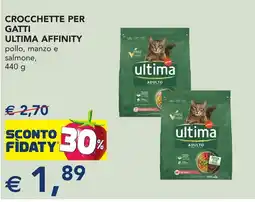 Esselunga Crocchette per gatti ultima affinity offerta
