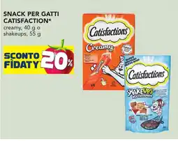 Esselunga Snack per gatti CATISFACTION offerta