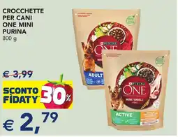 Esselunga Crocchette per cani one mini PURINA offerta