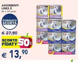 Esselunga Assorbenti LINES È offerta