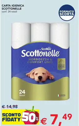 Esselunga Carta igienica SCOTTONELLE offerta