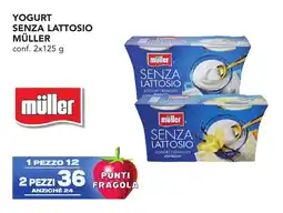 Esselunga Yogurt senza lattosio MÜLLER offerta