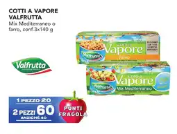 Esselunga Cotti a vapore VALFRUTTA offerta