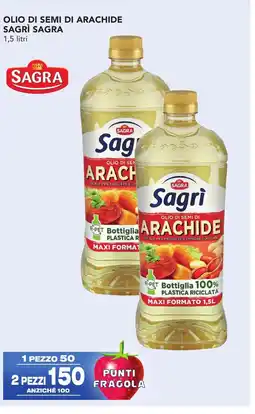 Esselunga Olio di semi di arachide sagrì SAGRA offerta