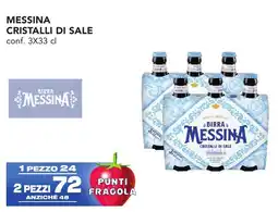 Esselunga Messina cristalli di sale offerta