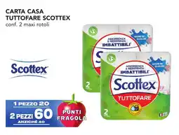 Esselunga Carta casa tuttofare SCOTTEX offerta