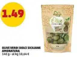 PENNY Olive verdi dolci siciliane amonatura offerta