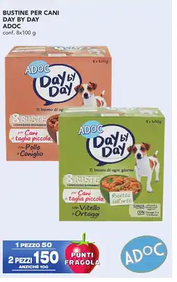 Esselunga Bustine per cani day by day ADOC offerta