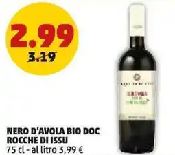 PENNY Nero d'avola bio doc rocche di issu offerta