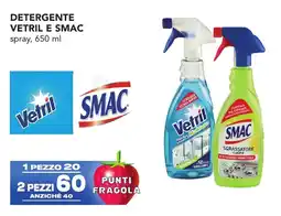 Esselunga Detergente vetril e smac spray offerta