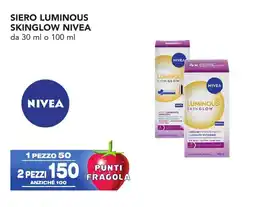 Esselunga Siero luminous skinglow NIVEA offerta