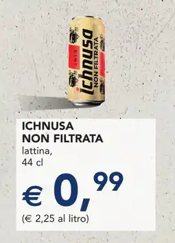 Esselunga Ichnusa non filtrata lattina offerta