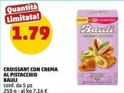 PENNY Croissant con crema al pistacchio BAULI offerta