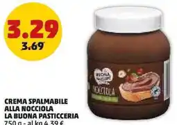 PENNY Crema spalmabile alla nocciola la buona pasticceria offerta