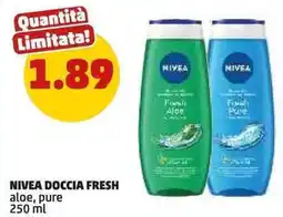 PENNY NIVEA Doccia fresh aloe, pure offerta