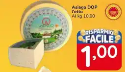 Famila Superstore Asiago DOP l'etto offerta