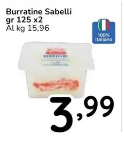 Famila Superstore Burratine Sabelli offerta