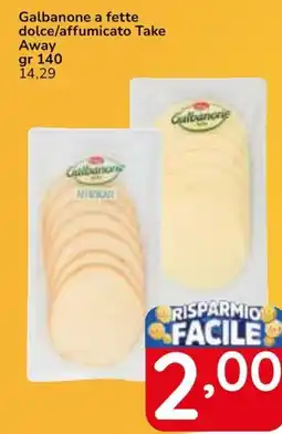 Famila Superstore Galbanone a fette dolce/affumicato Take Away offerta