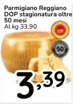 Famila Superstore Parmigiano Reggiano DOP stagionatura oltre 50 mesi offerta