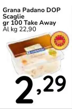 Famila Superstore Grana Padano DOP Scaglie Take Away offerta