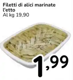 Famila Superstore Filetti di alici marinate l'etto offerta