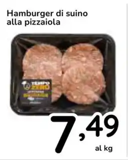 Famila Superstore Hamburger di suino alla pizzaiola offerta