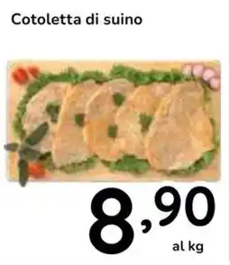 Famila Superstore Cotoletta di suino offerta