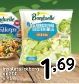Famila Superstore Bonduelle Insalata iceberg offerta
