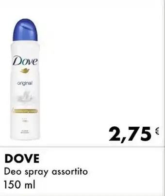 Iper Tosano DOVE Deo spray assortito offerta