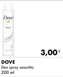 Iper Tosano DOVE Deo spray assortito offerta