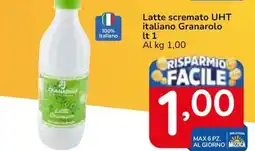 Famila Superstore Latte scremato UHT italiano Granarolo offerta