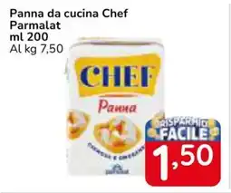 Famila Superstore Panna da cucina Chef Parmalat offerta