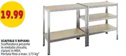 PENNY Scaffale 5 ripiani offerta