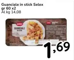 Famila Superstore Guanciale in stick Selex offerta