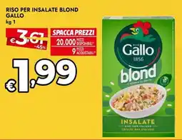 Bennet Riso per insalate blond GALLO offerta