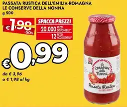 Bennet Passata rustica dell'emilia-romagna LE CONSERVE DELLA NONNA offerta