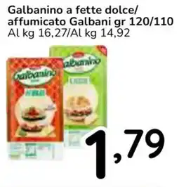 Famila Superstore Galbanino a fette dolce/ affumicato Galbani offerta