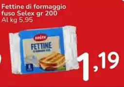 Famila Superstore Fettine di formaggio fuso Selex offerta