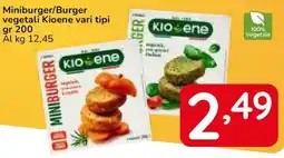Famila Superstore Miniburger/Burger vegetali Kioene vari tipi offerta