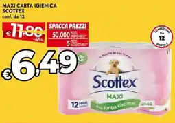 Bennet Maxi carta igienica SCOTTEX offerta