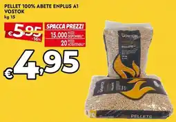 Bennet Pellet 100% abete enplus A1 VOSTOK offerta