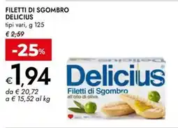 Bennet Filetti di sgombro DELICIUS offerta