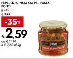 Bennet Peperlizia insalata per pasta PONTI offerta