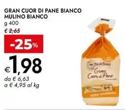 Bennet Gran cuor di pane bianco MULINO BIANCO offerta