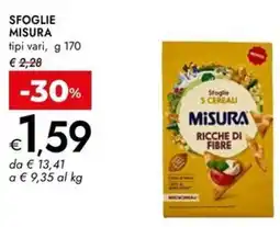 Bennet Sfoglie MISURA offerta