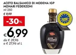 Bennet Aceto balsamico di modena igp MONARI FEDERZONI offerta