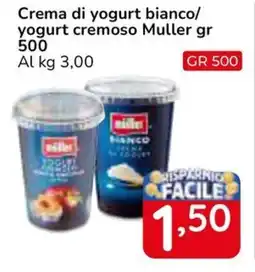 Famila Superstore Crema di yogurt bianco/ yogurt cremoso Muller offerta