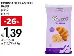 Bennet Croissant classico BAULI offerta