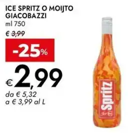 Bennet Ice spritz o moijto GIACOBAZZI offerta