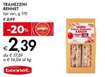 Bennet Tramezzini BENNET offerta